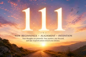 111 Angel Number Meaning
